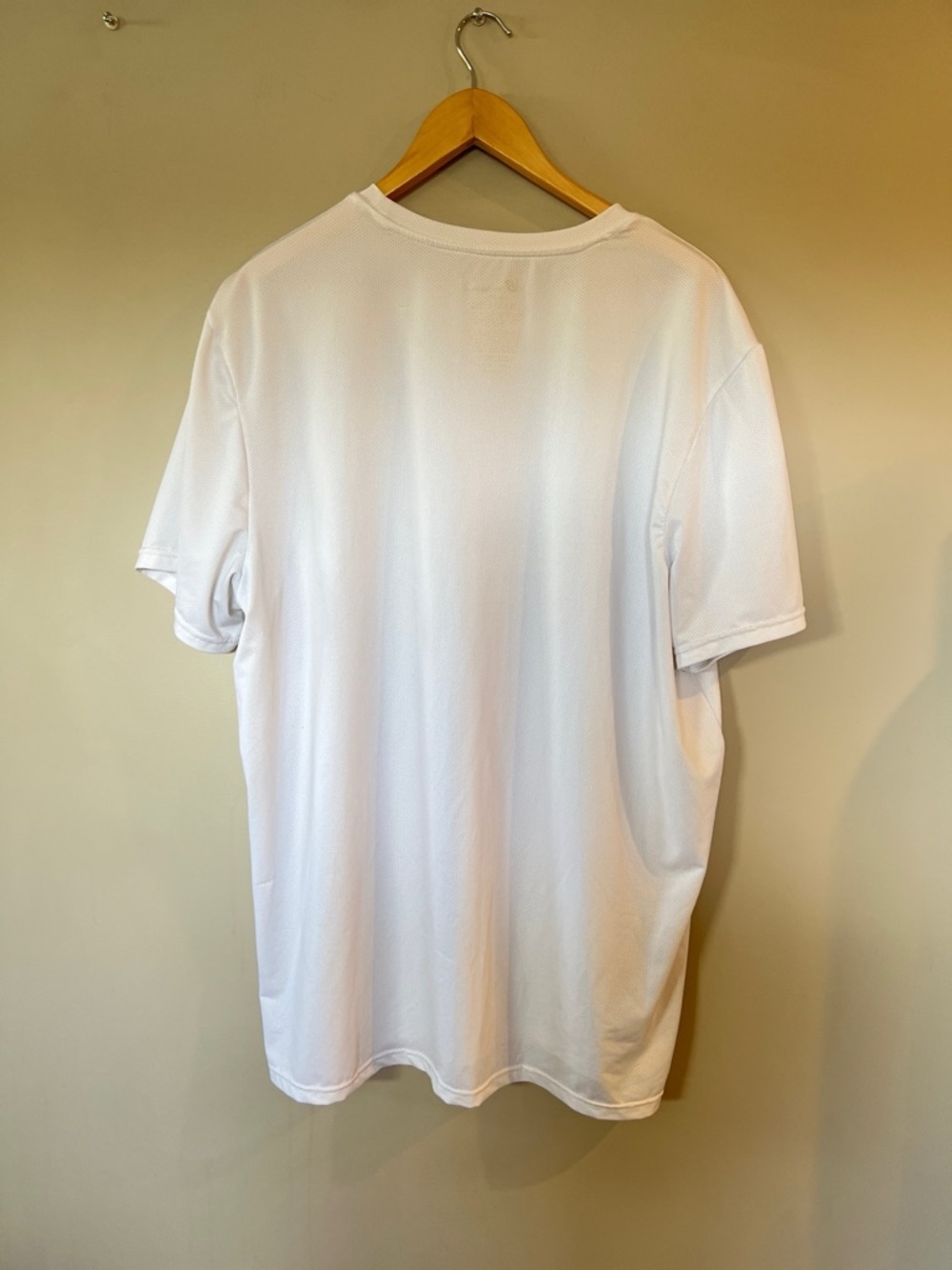 New Balance Men's White Short-Sleeve Athletic Tee - Picture 2 of 3